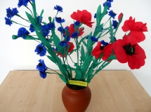 Galeria Sztuki Ludowej - Kwiaty i ozdoby z bibuły (15 maja 2020)